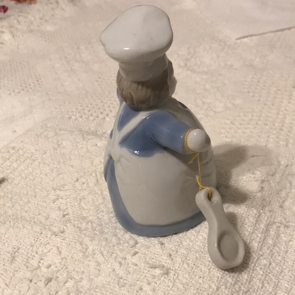 Dinner bell chef “come and get it” porcelain Art Deco Home Kitchen - Picture 4 of 6